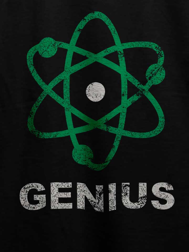 genius-science-vintage-t-shirt schwarz 4