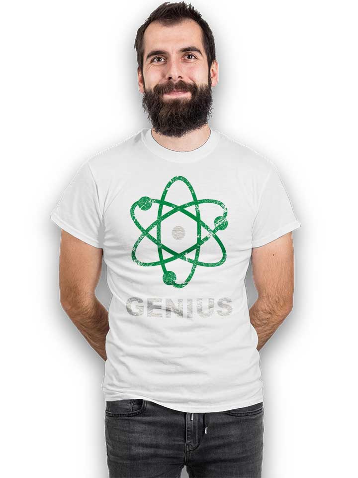 genius-science-vintage-t-shirt weiss 2