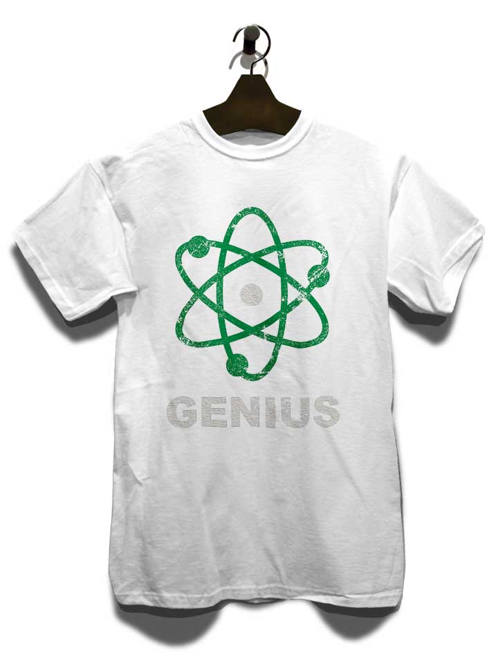 genius-science-vintage-t-shirt weiss 3