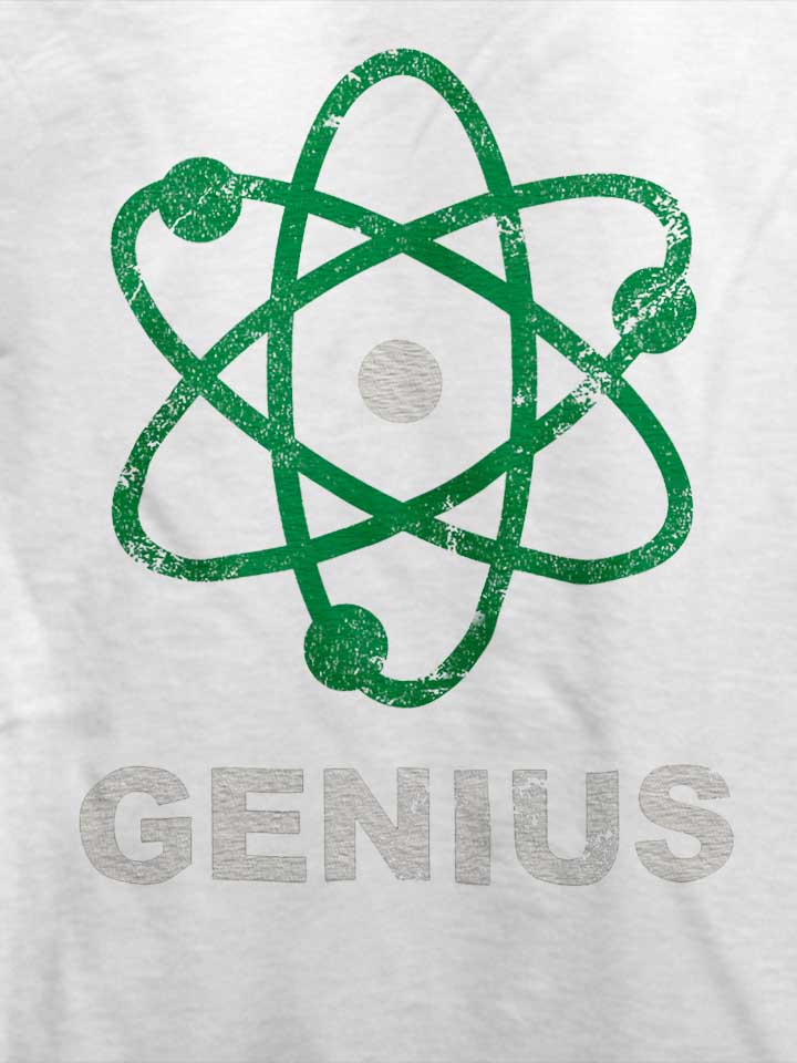 genius-science-vintage-t-shirt weiss 4