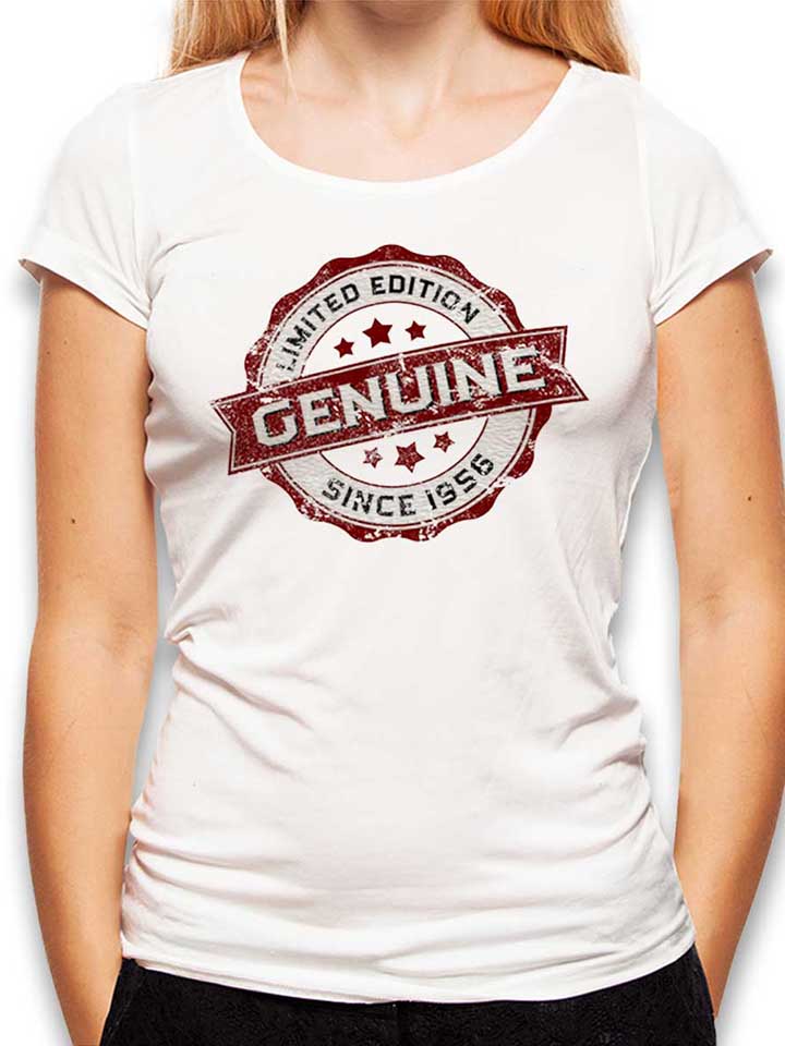 genuine-since-1956-damen-t-shirt weiss 1