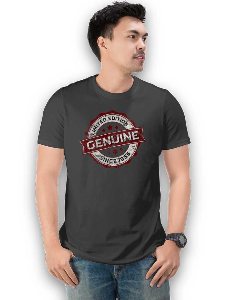 genuine-since-1956-t-shirt dunkelgrau 2