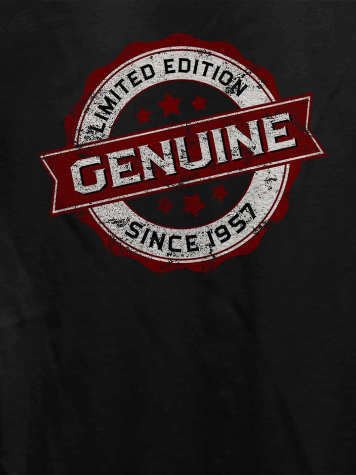 genuine-since-1957-damen-t-shirt schwarz 4