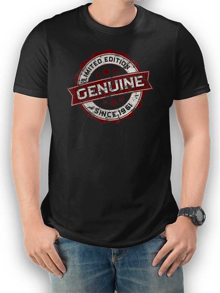 genuine-since-1961-t-shirt schwarz 1