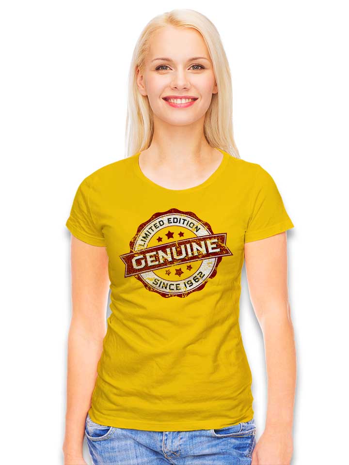 genuine-since-1962-damen-t-shirt gelb 2