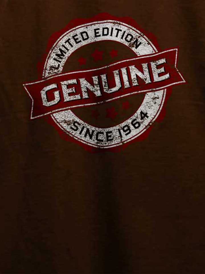 genuine-since-1964-t-shirt braun 4