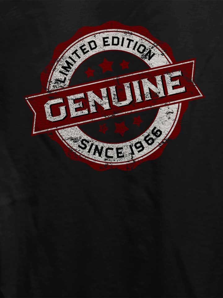 genuine-since-1966-damen-t-shirt schwarz 4