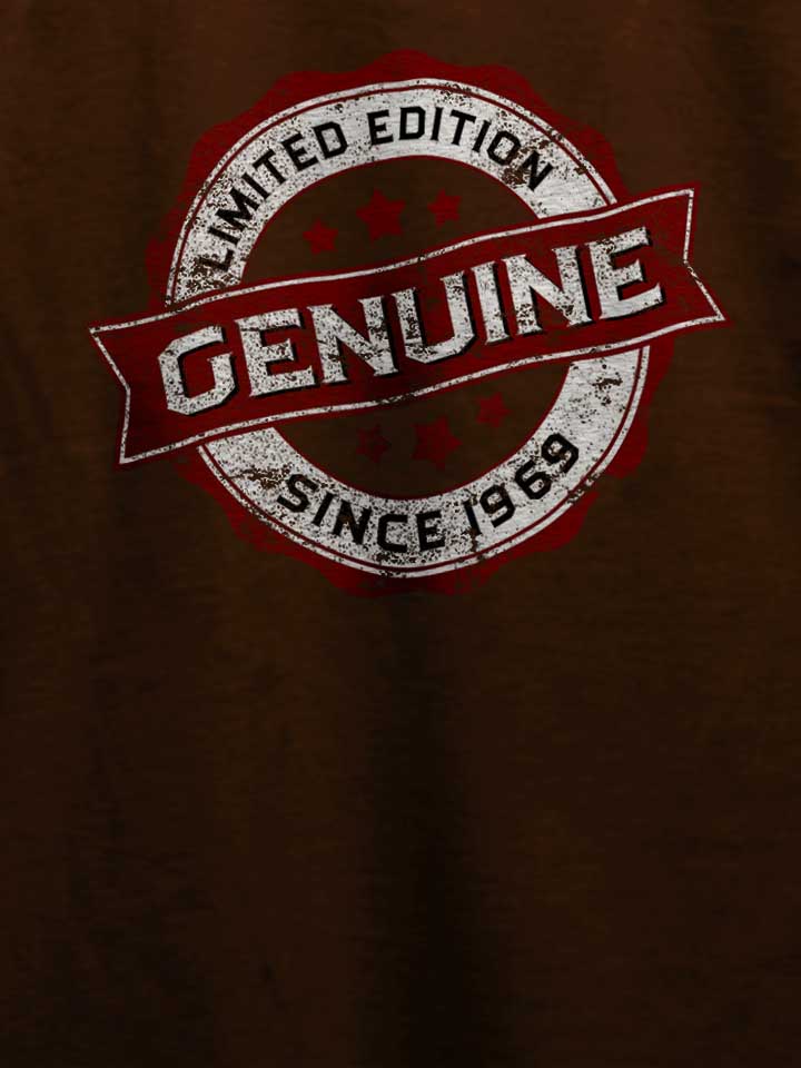 genuine-since-1969-t-shirt braun 4