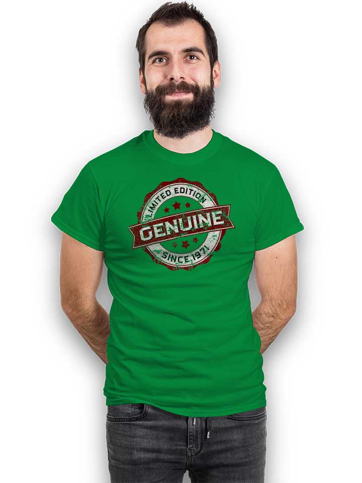 genuine-since-1971-t-shirt gruen 2