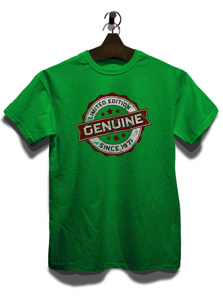 genuine-since-1971-t-shirt gruen 3