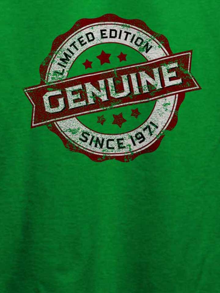 genuine-since-1971-t-shirt gruen 4