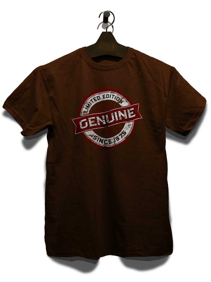 genuine-since-1975-t-shirt braun 3