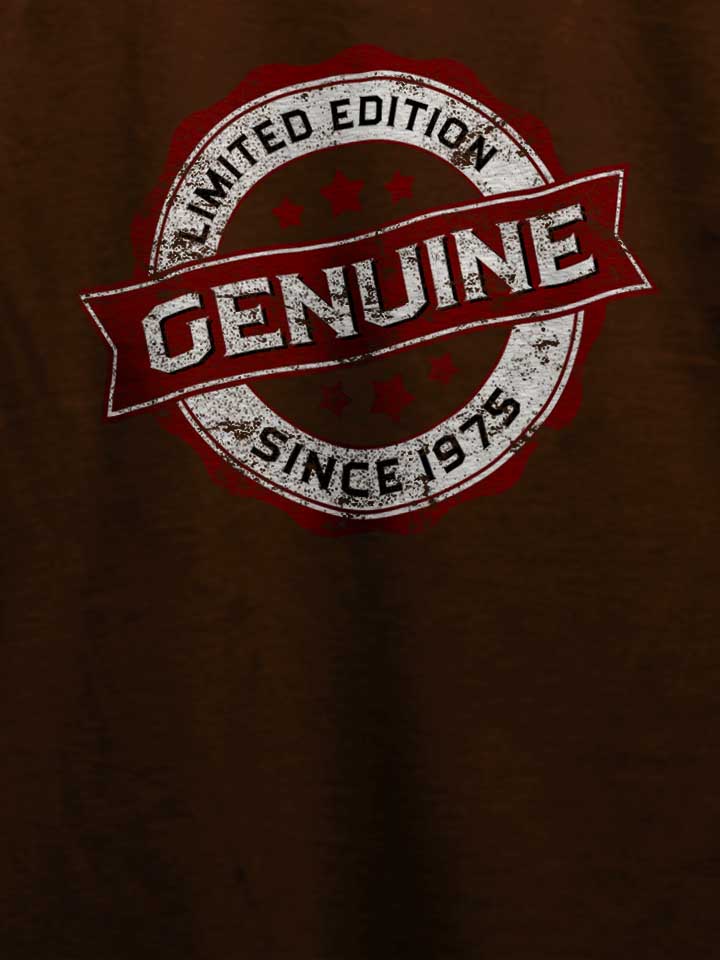 genuine-since-1975-t-shirt braun 4