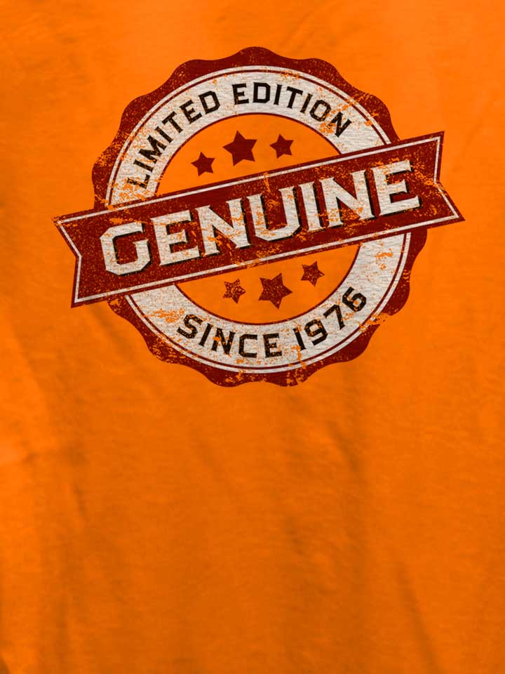 genuine-since-1976-damen-t-shirt orange 4
