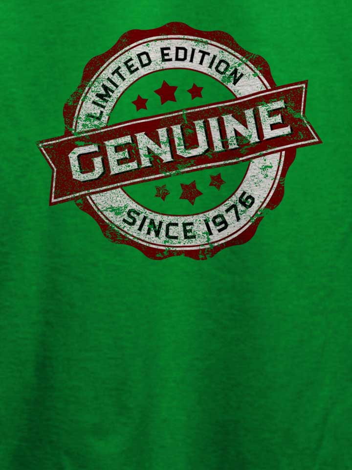 genuine-since-1976-t-shirt gruen 4