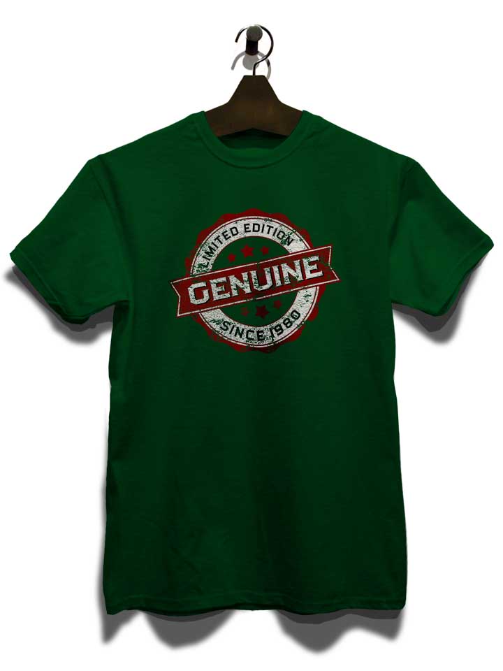 genuine-since-1980-t-shirt dunkelgruen 3