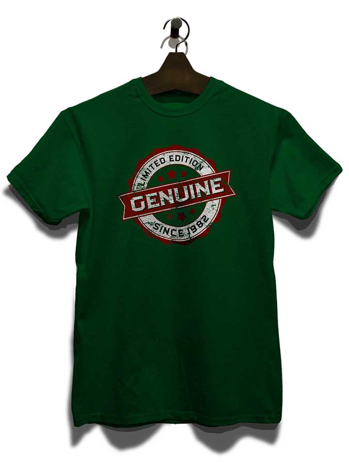 genuine-since-1982-t-shirt dunkelgruen 3