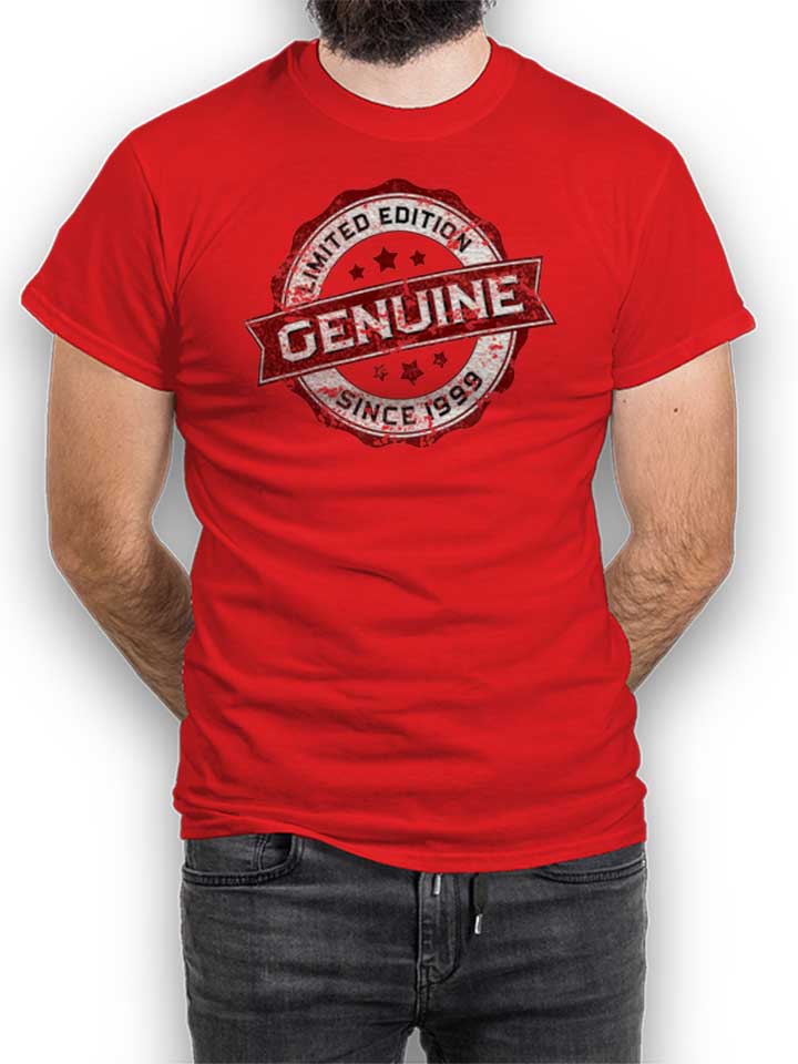 genuine-since-1999-t-shirt rot 1