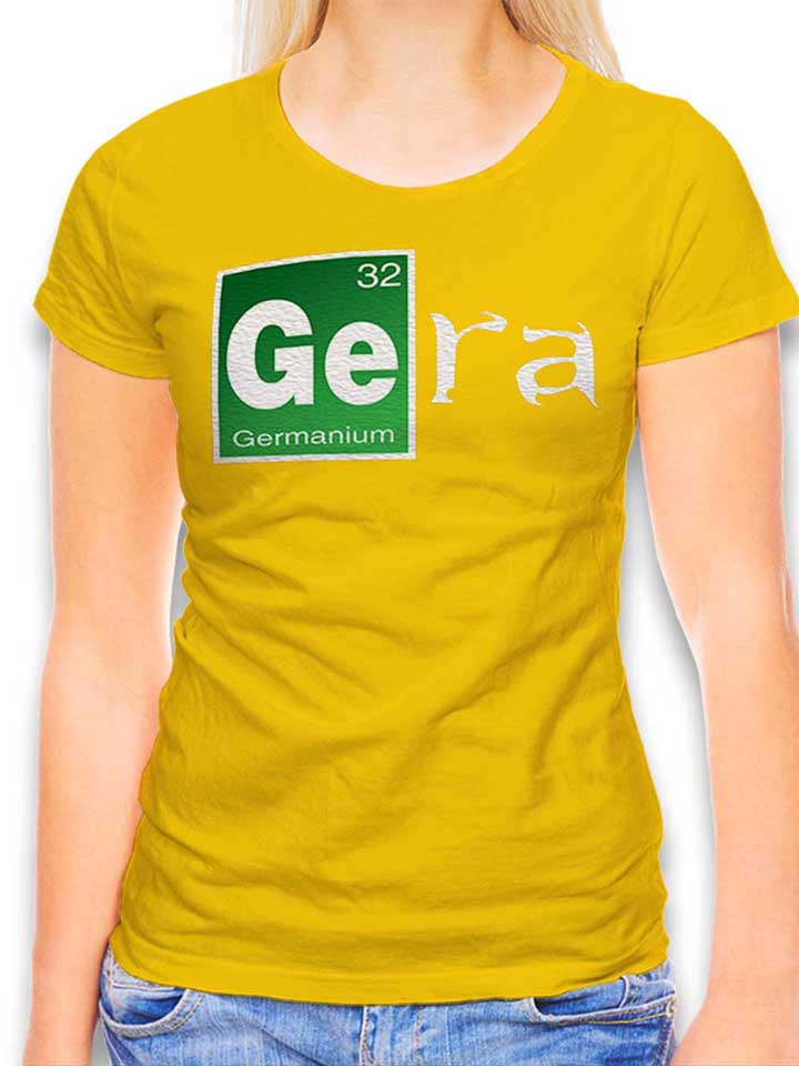gera-damen-t-shirt gelb 1