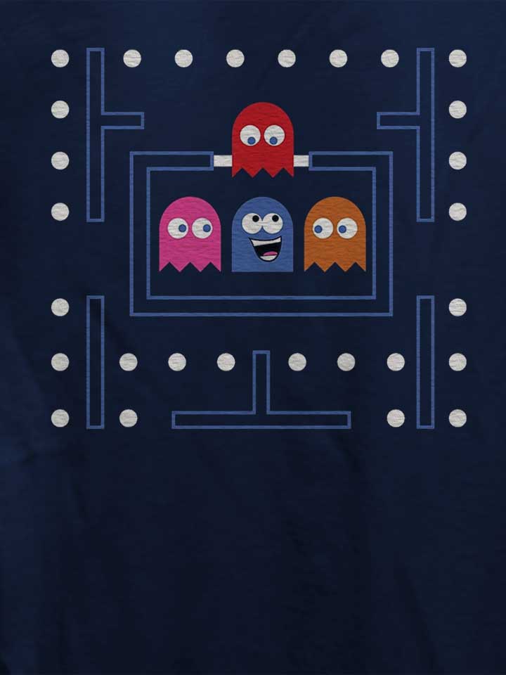 ghost-party-damen-t-shirt dunkelblau 4