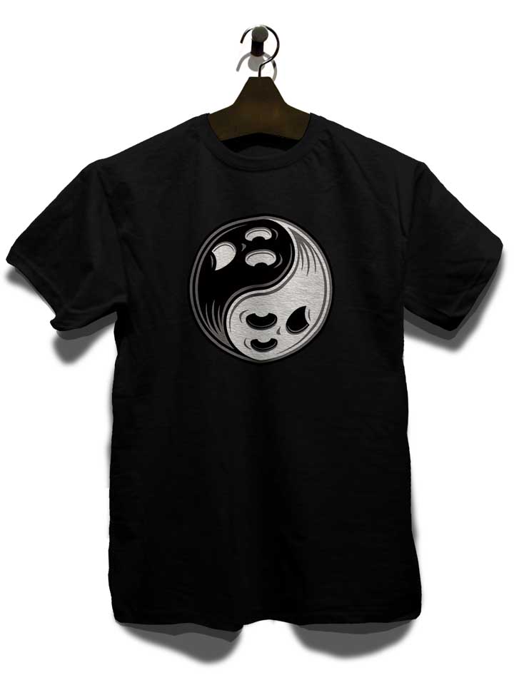 ghost-yin-yang-black-and-white-t-shirt schwarz 3