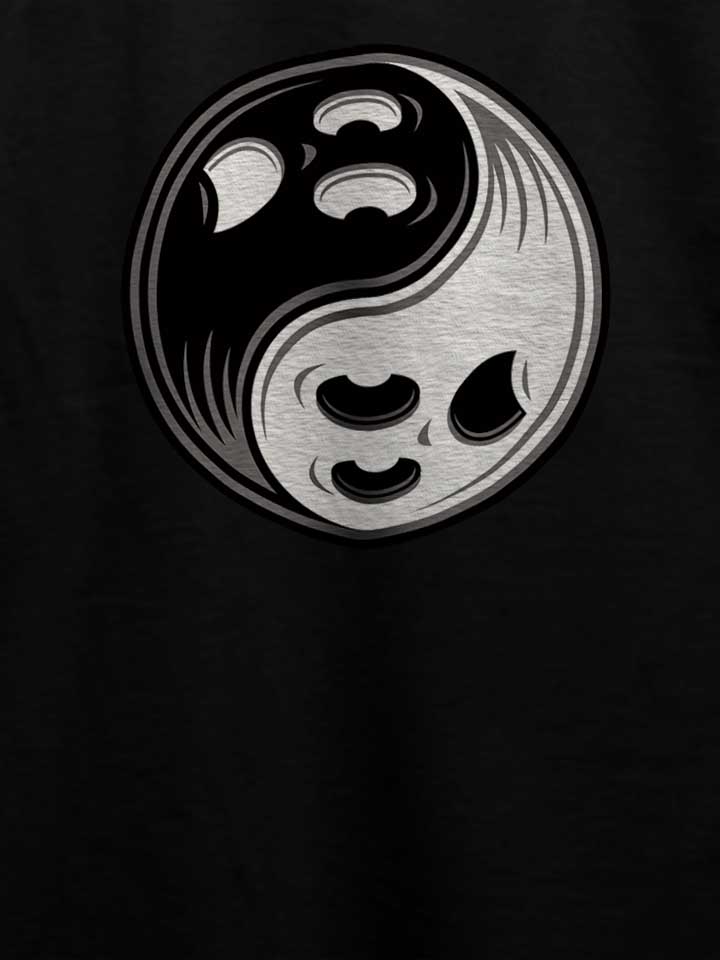 ghost-yin-yang-black-and-white-t-shirt schwarz 4
