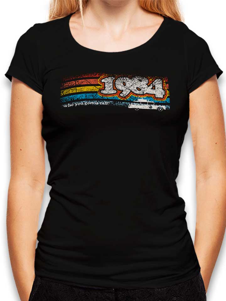 Ghostbusters 1984 Damen T-Shirt schwarz L