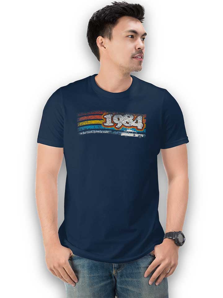 ghostbusters-1984-t-shirt dunkelblau 2