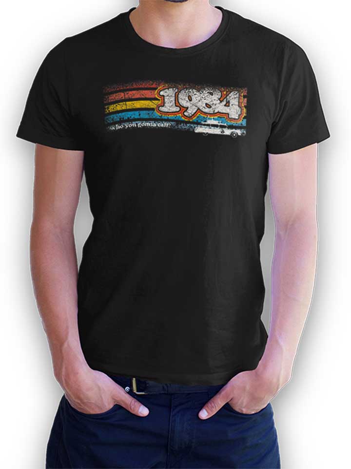 Ghostbusters 1984 T-Shirt schwarz L