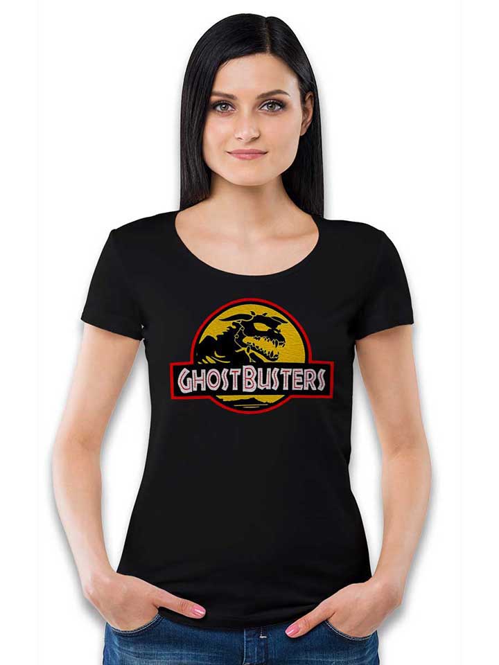 ghostbusters-gremlins-park-damen-t-shirt schwarz 2
