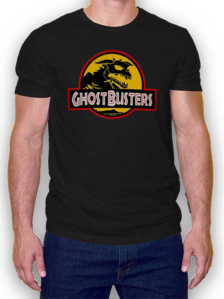 Ghostbusters Gremlins Park Camiseta negro L