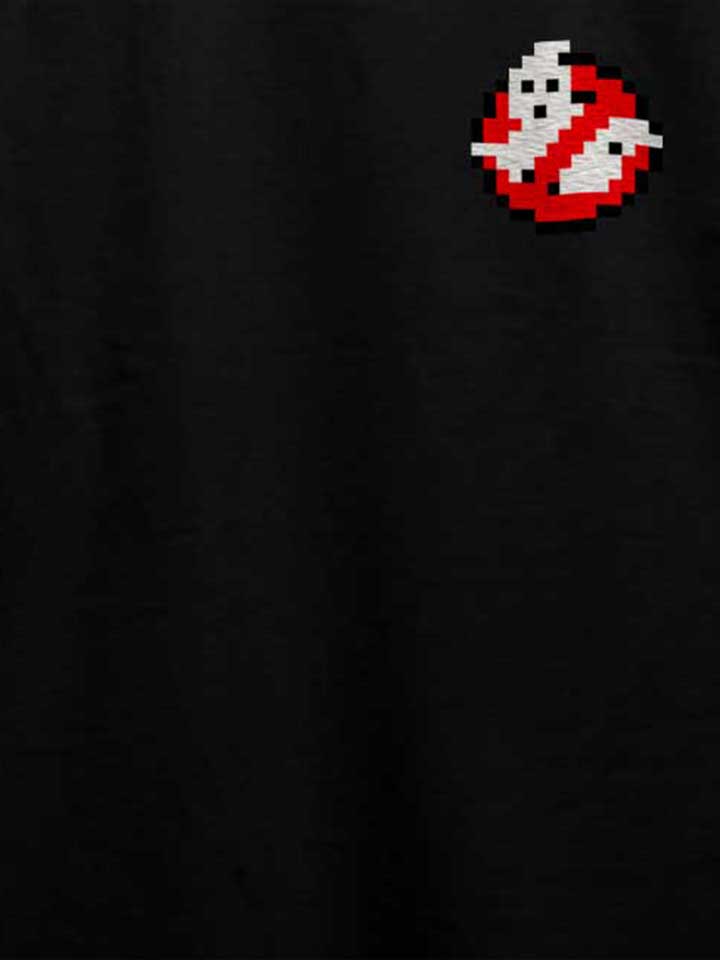 ghostbusters-logo-8bit-chest-print-t-shirt schwarz 4