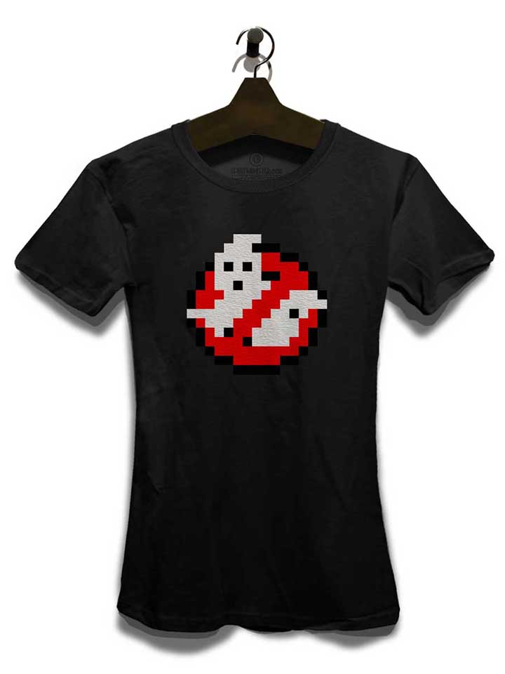 ghostbusters-logo-8bit-damen-t-shirt schwarz 3