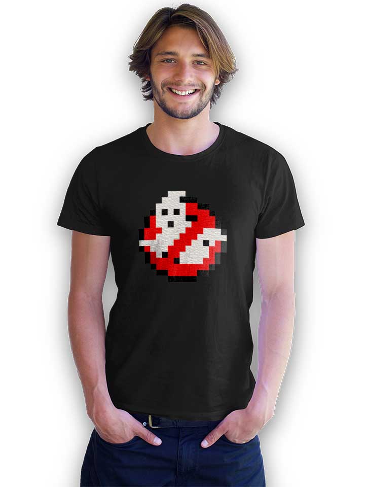 ghostbusters-logo-8bit-t-shirt schwarz 2