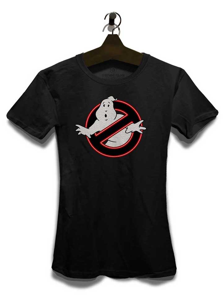 ghostbusters-logo-neon-damen-t-shirt schwarz 3