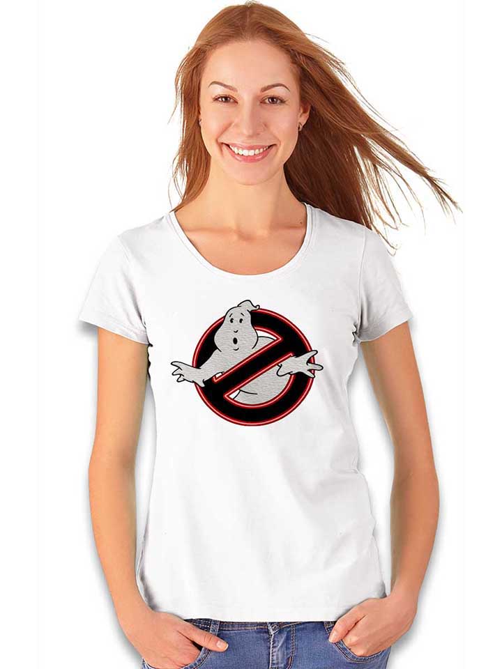 ghostbusters-logo-neon-damen-t-shirt weiss 2