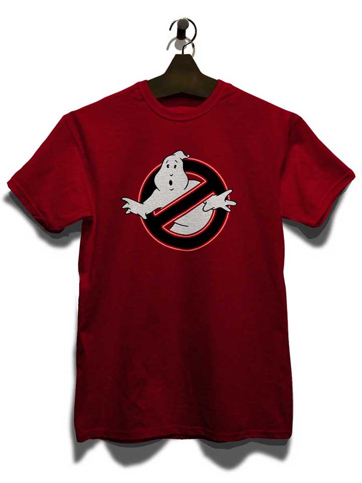 ghostbusters-logo-neon-t-shirt bordeaux 3