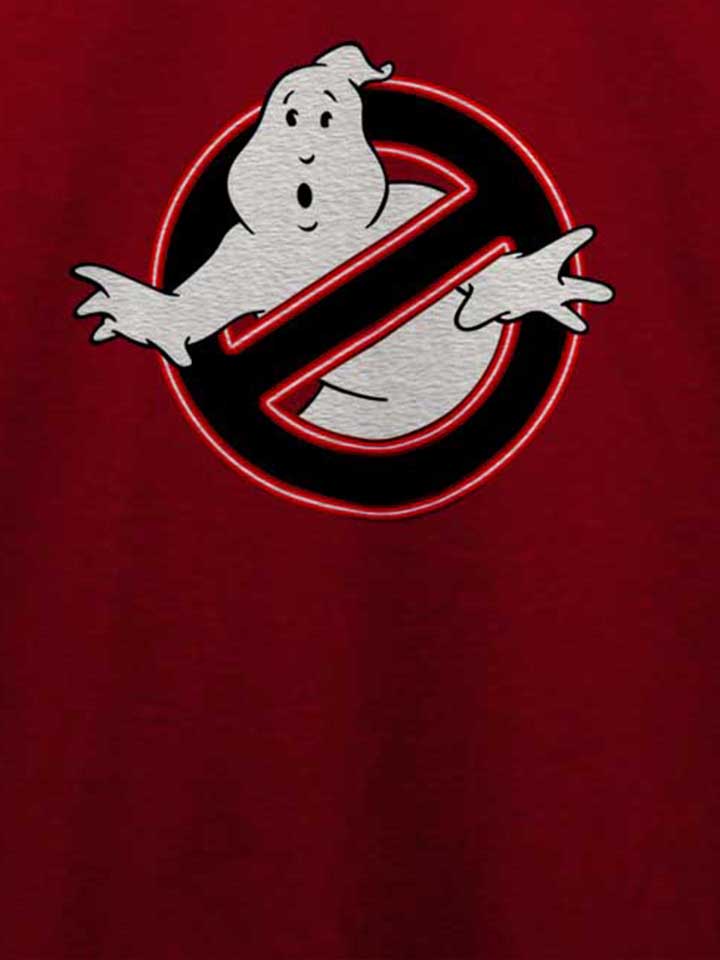 ghostbusters-logo-neon-t-shirt bordeaux 4