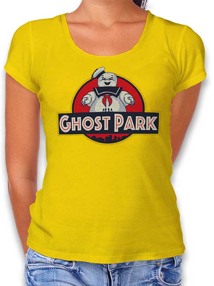 Ghostbusters Marshmallow Park Damen T-Shirt gelb L
