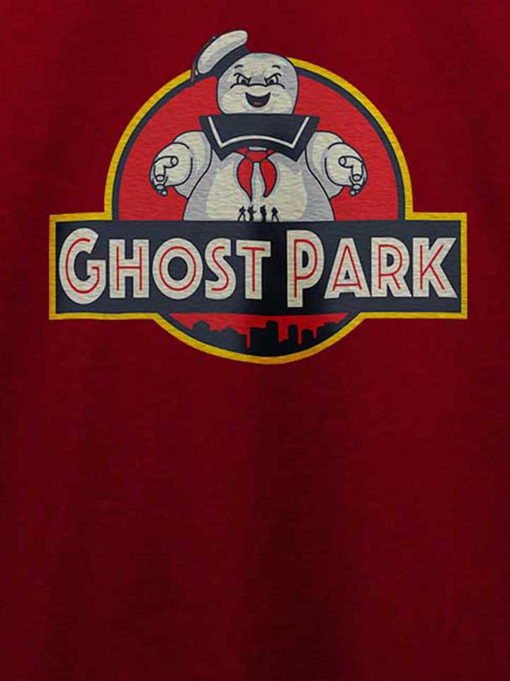 ghostbusters-marshmallow-park-t-shirt bordeaux 4
