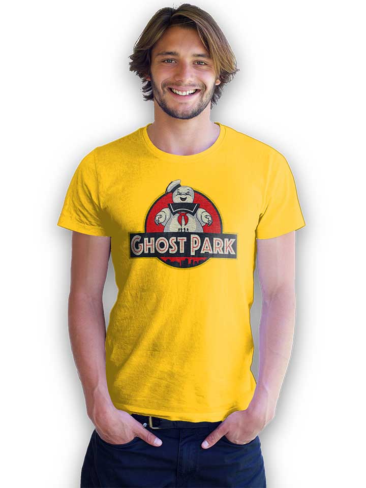ghostbusters-marshmallow-park-t-shirt gelb 2