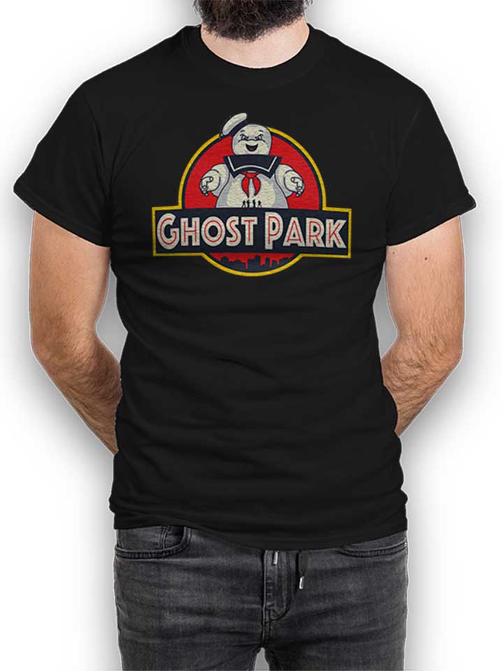ghostbusters-marshmallow-park-t-shirt schwarz 1