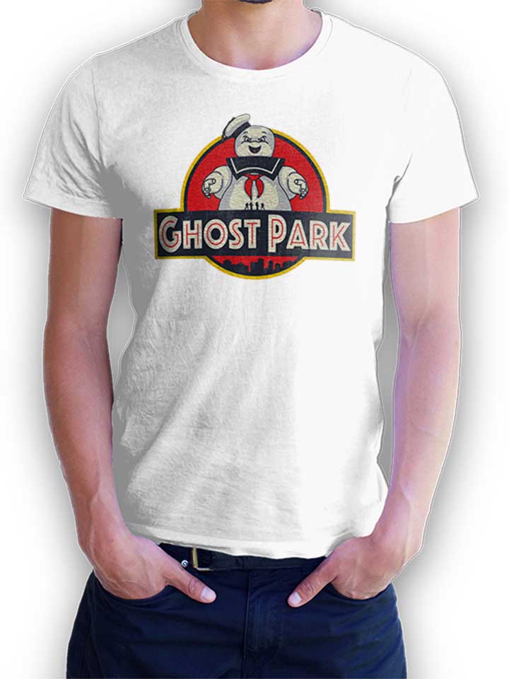 Ghostbusters Marshmallow Park T-Shirt weiss L