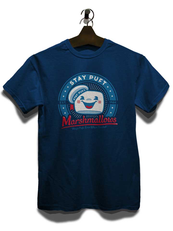 ghostbusters-marshmallows-t-shirt dunkelblau 3