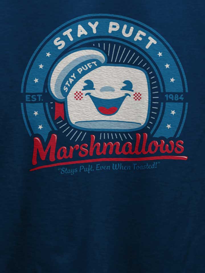 ghostbusters-marshmallows-t-shirt dunkelblau 4
