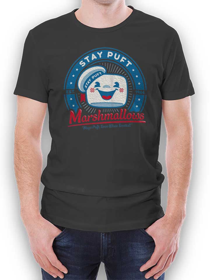 Ghostbusters Marshmallows T-Shirt dunkelgrau L