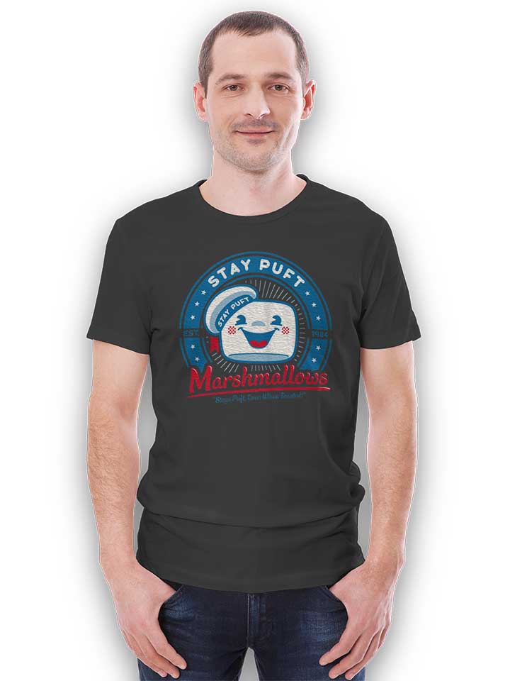 ghostbusters-marshmallows-t-shirt dunkelgrau 2