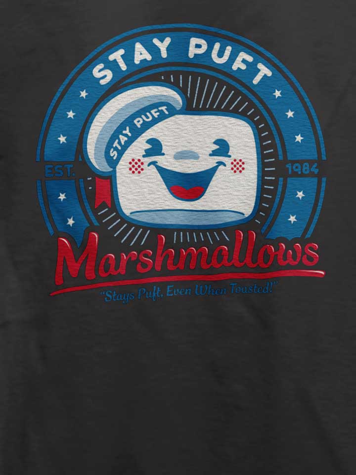 ghostbusters-marshmallows-t-shirt dunkelgrau 4