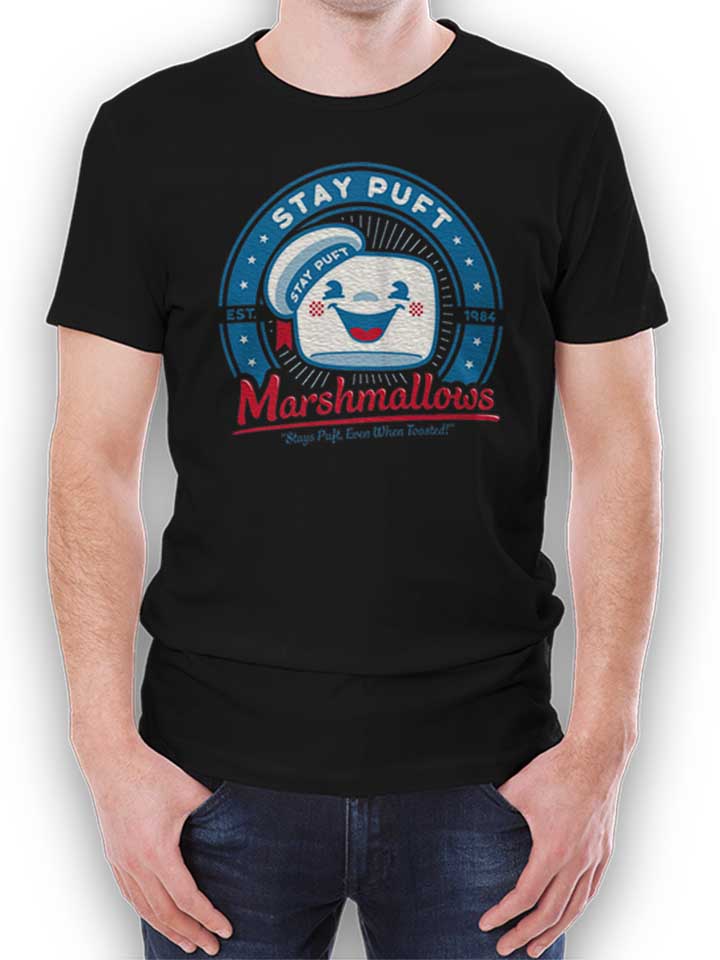 Ghostbusters Marshmallows T-Shirt schwarz L