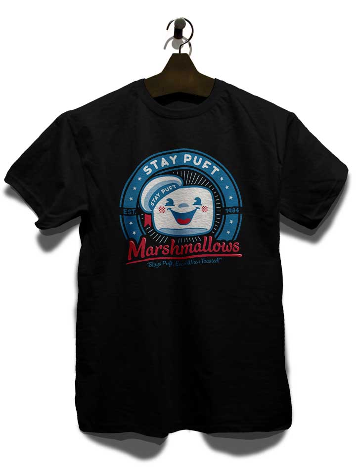 ghostbusters-marshmallows-t-shirt schwarz 3